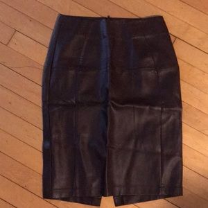 AKIRA faux leather pencil skirt